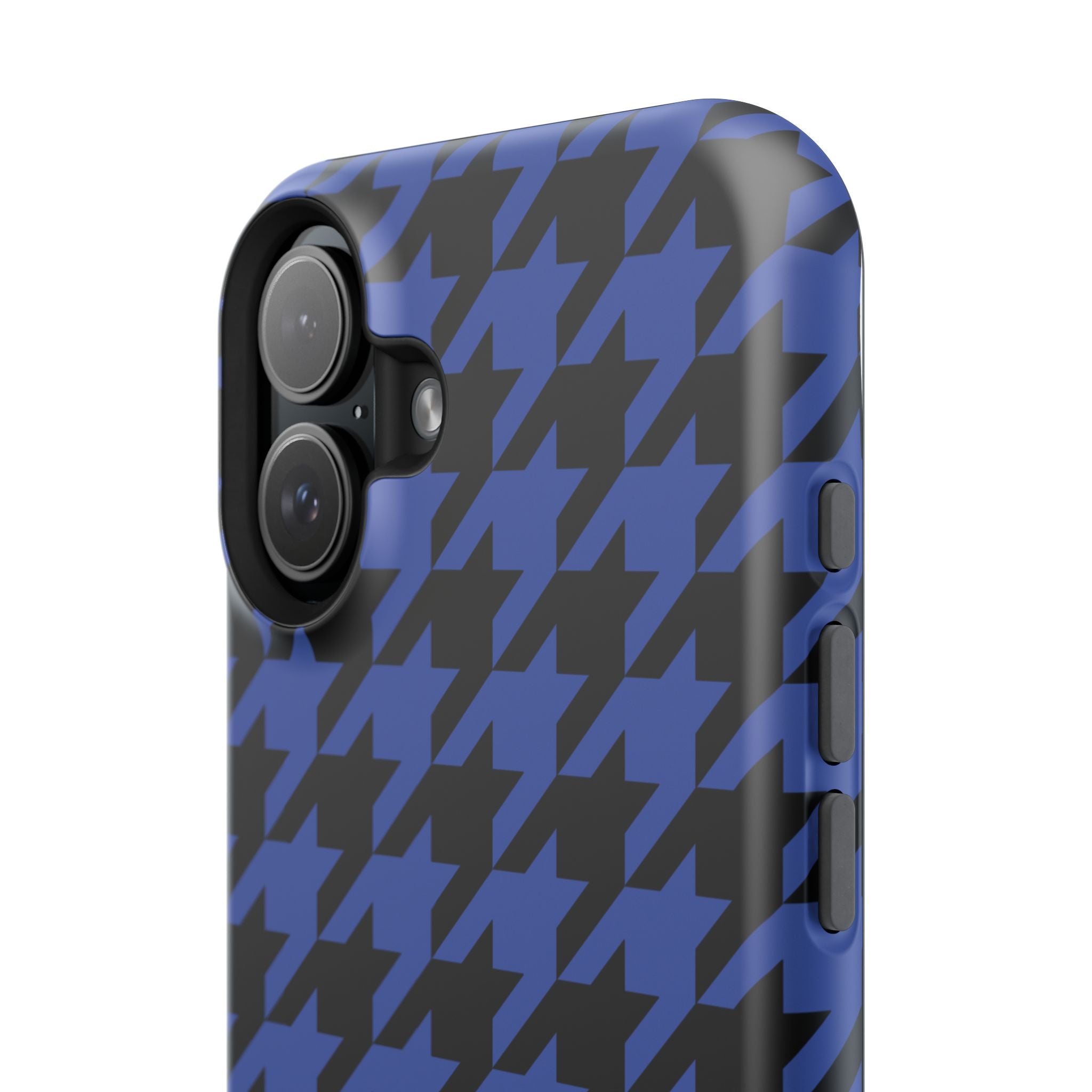 Blue Houndstooth Case