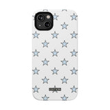 Blue and White Star Case