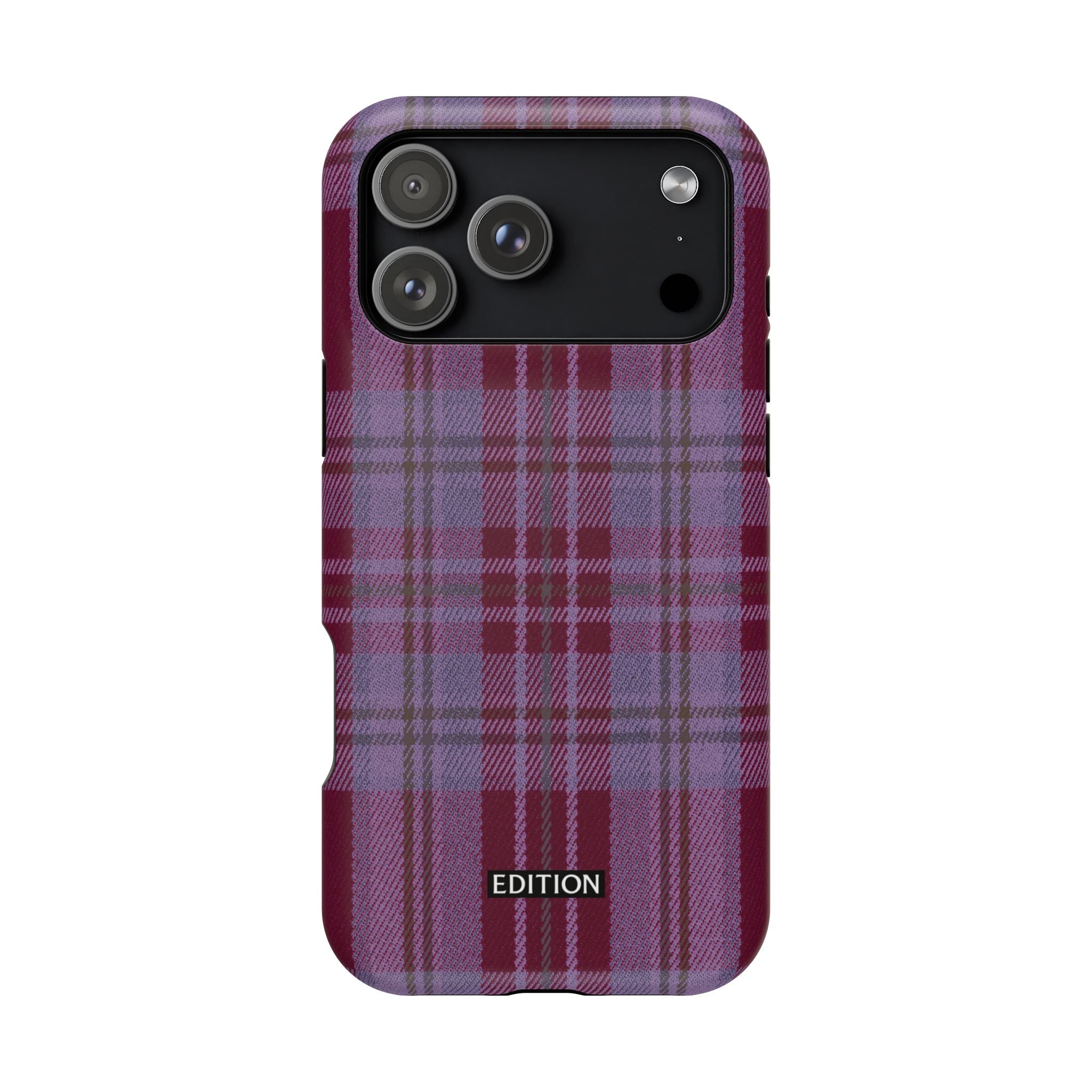 Magenta Plaid Case