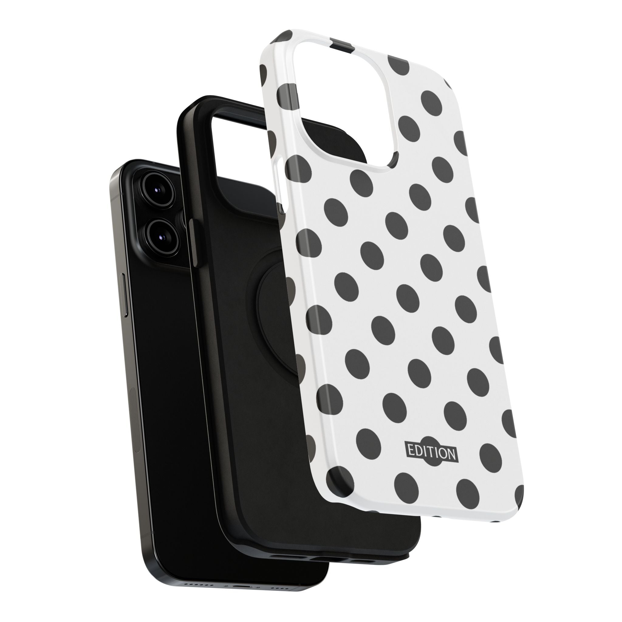 Black and White Polka Dot Case