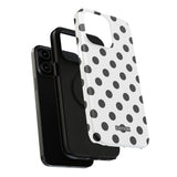 Black and White Polka Dot Case