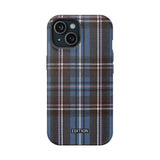 Blue and Pink Plaid Case