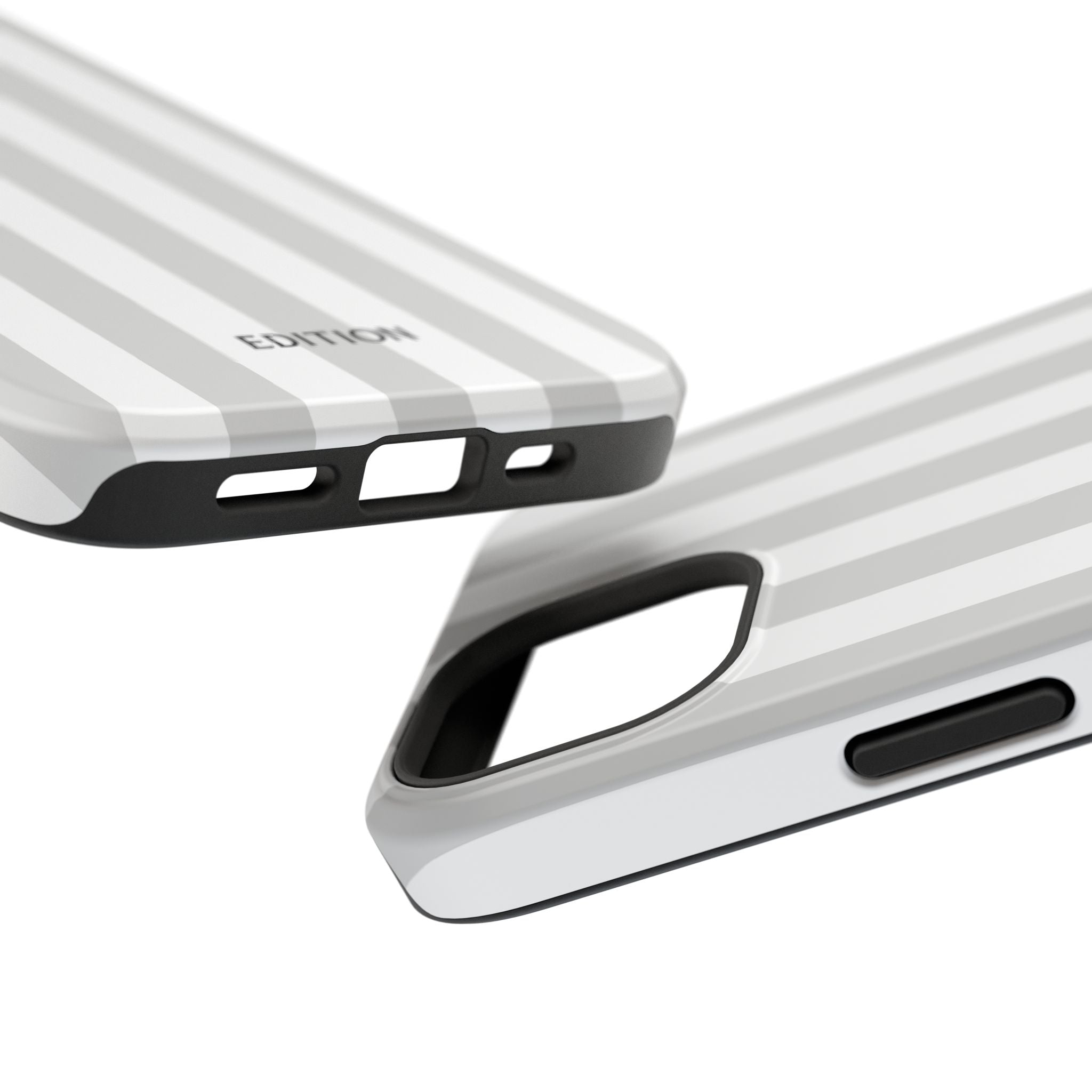 Grey Beach Stripe Case