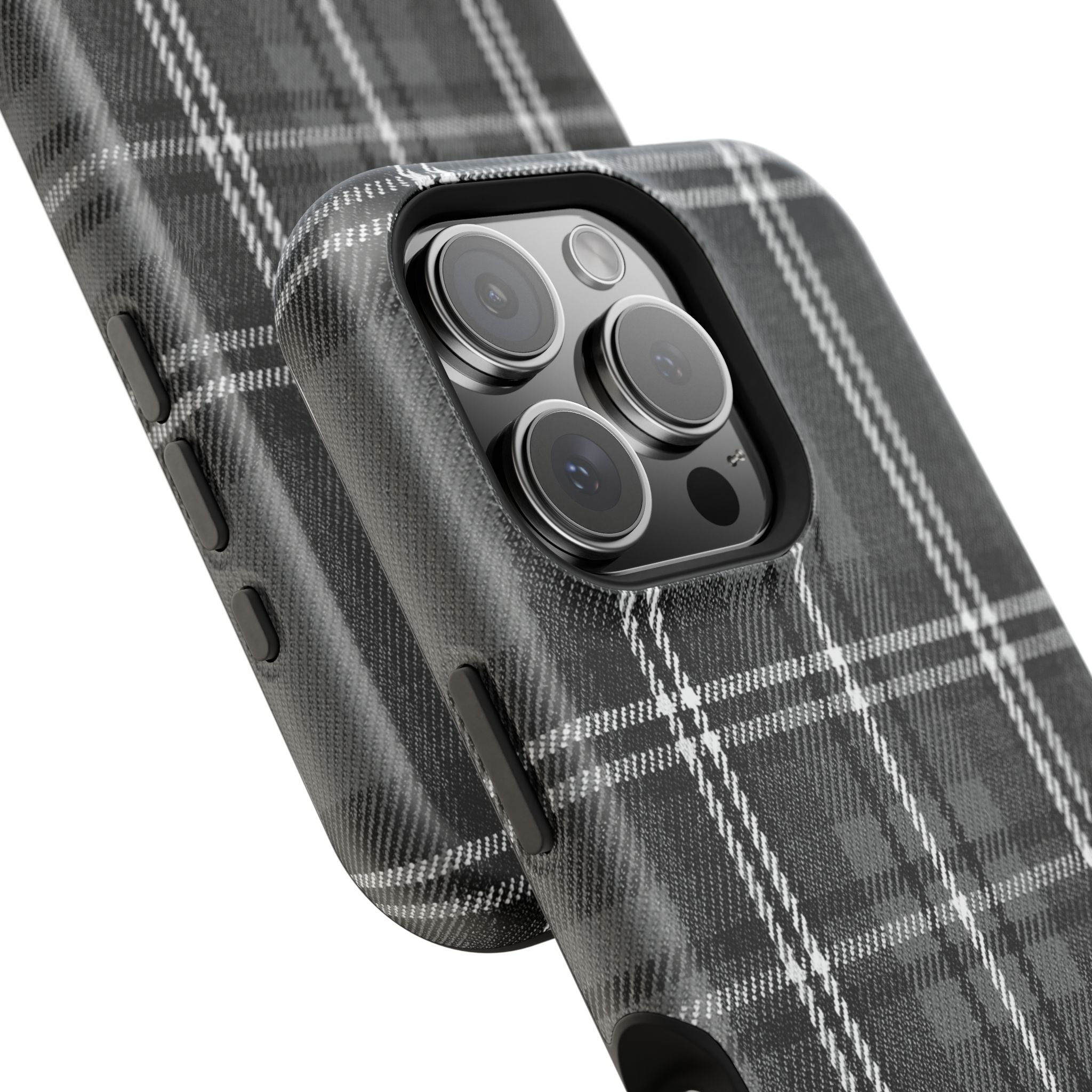 Grey Plaid Case