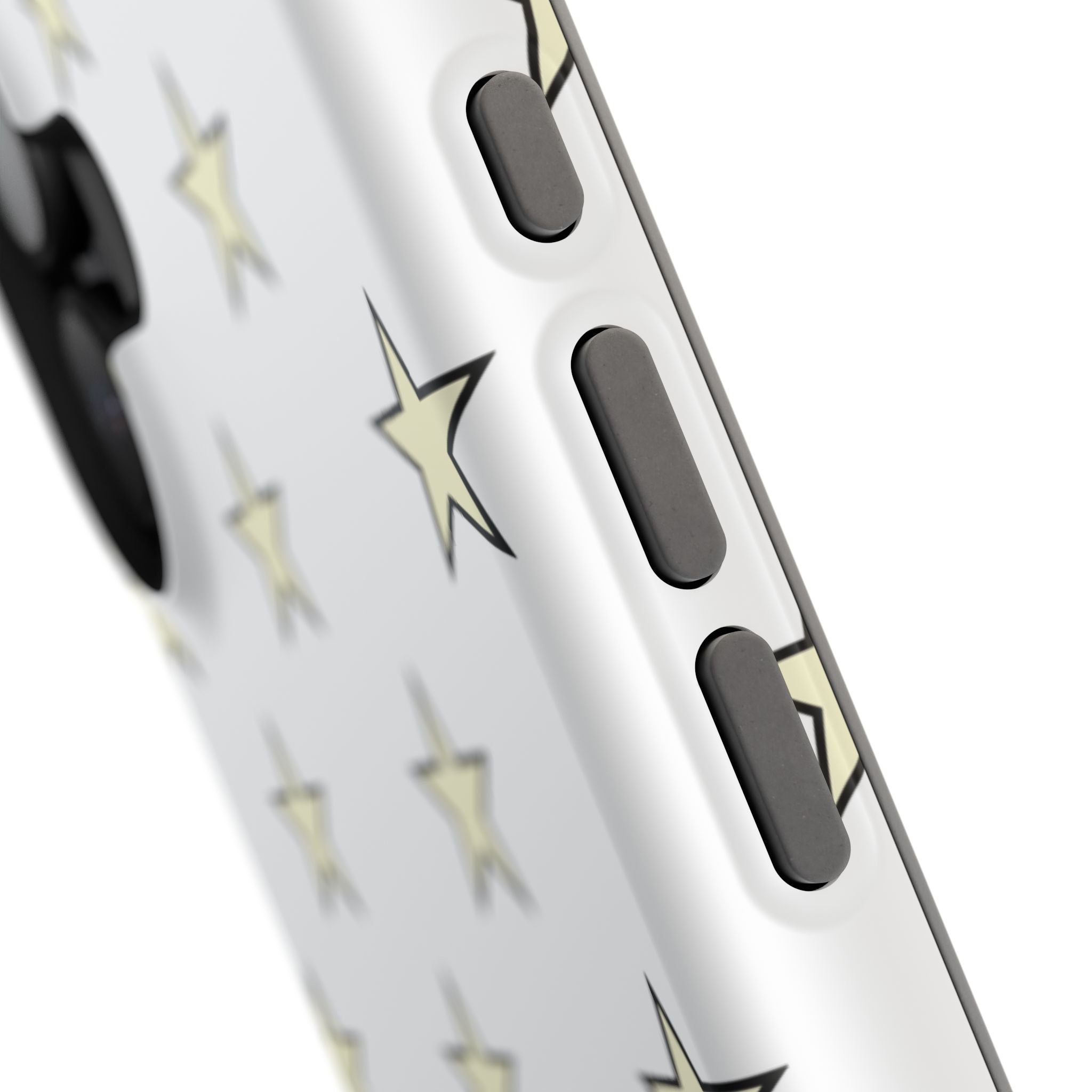 Yellow and White Star Case