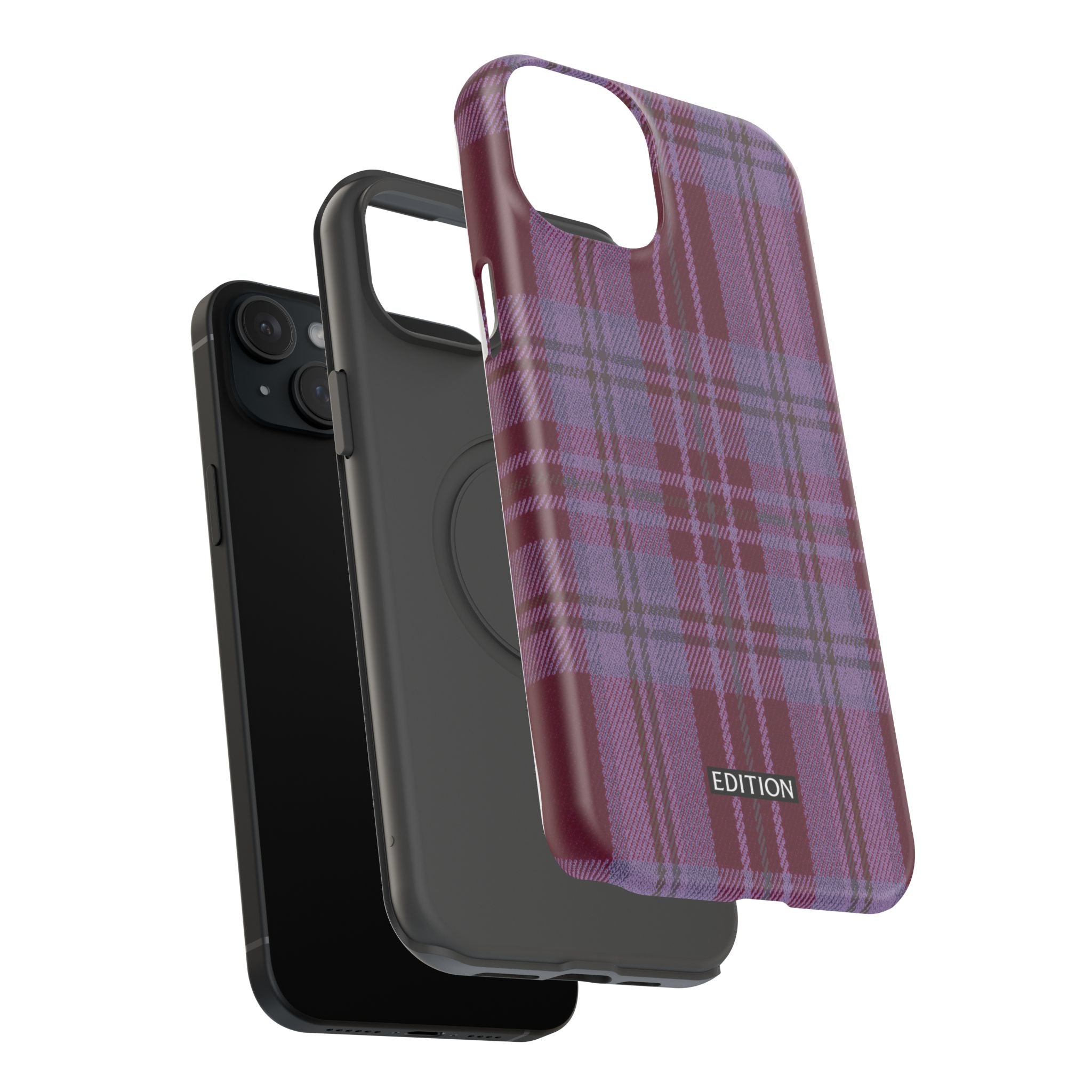 Magenta Plaid Case
