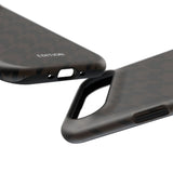 Brown Houndstooth Case