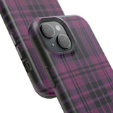 Black and Pink Plaid Case