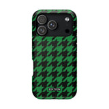 Green Houndstooth Case