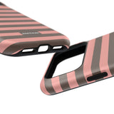 Peach Stripe Case
