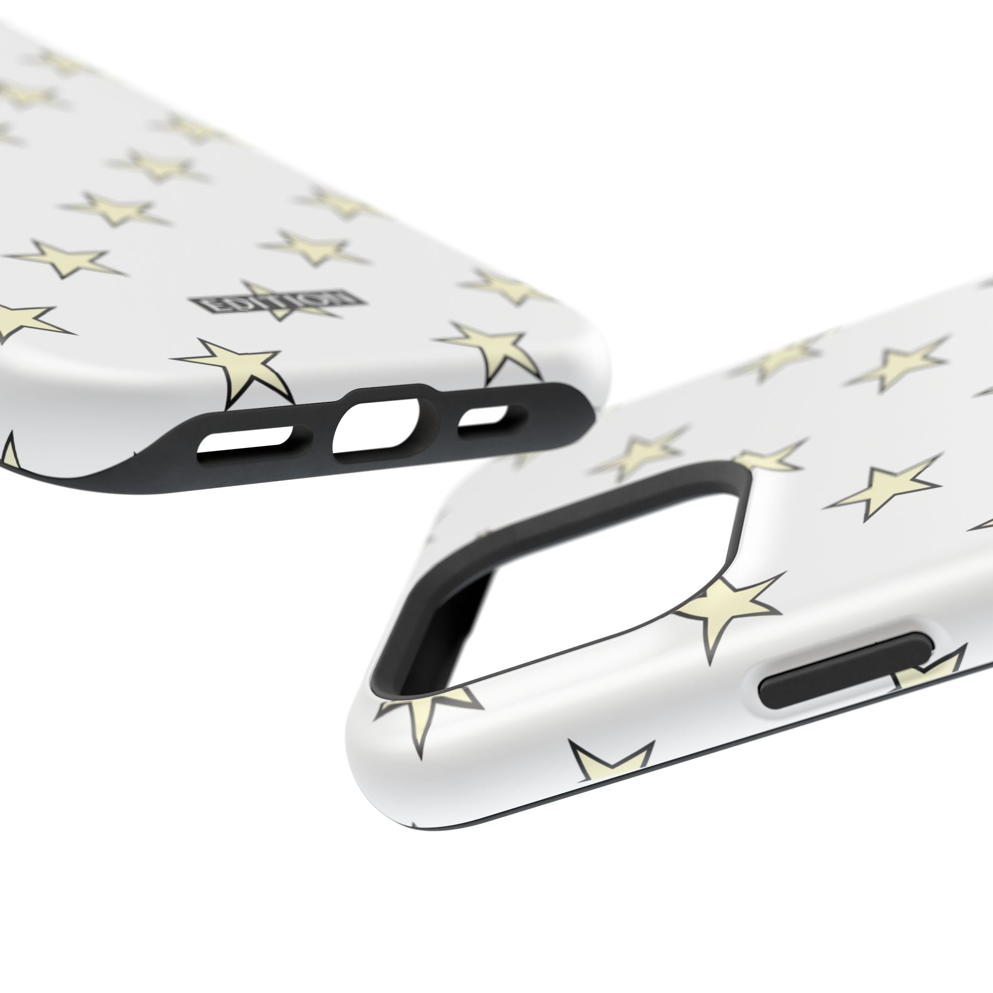 Yellow and White Star Case