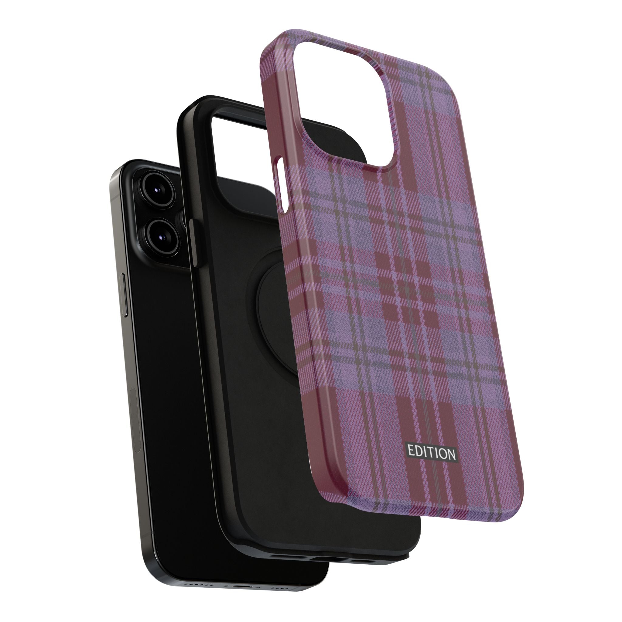 Magenta Plaid Case