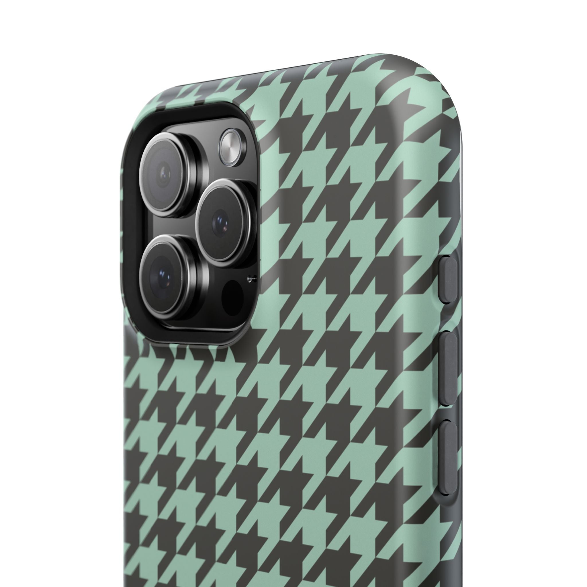 Mint Chip Houndstooth Case