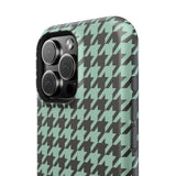 Mint Chip Houndstooth Case