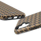 Chocolate Chip Cookie Houndstooth Case