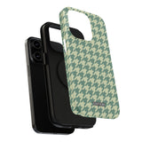 Key Lime Pie Houndstooth Case