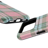 Baby Pink Plaid Case