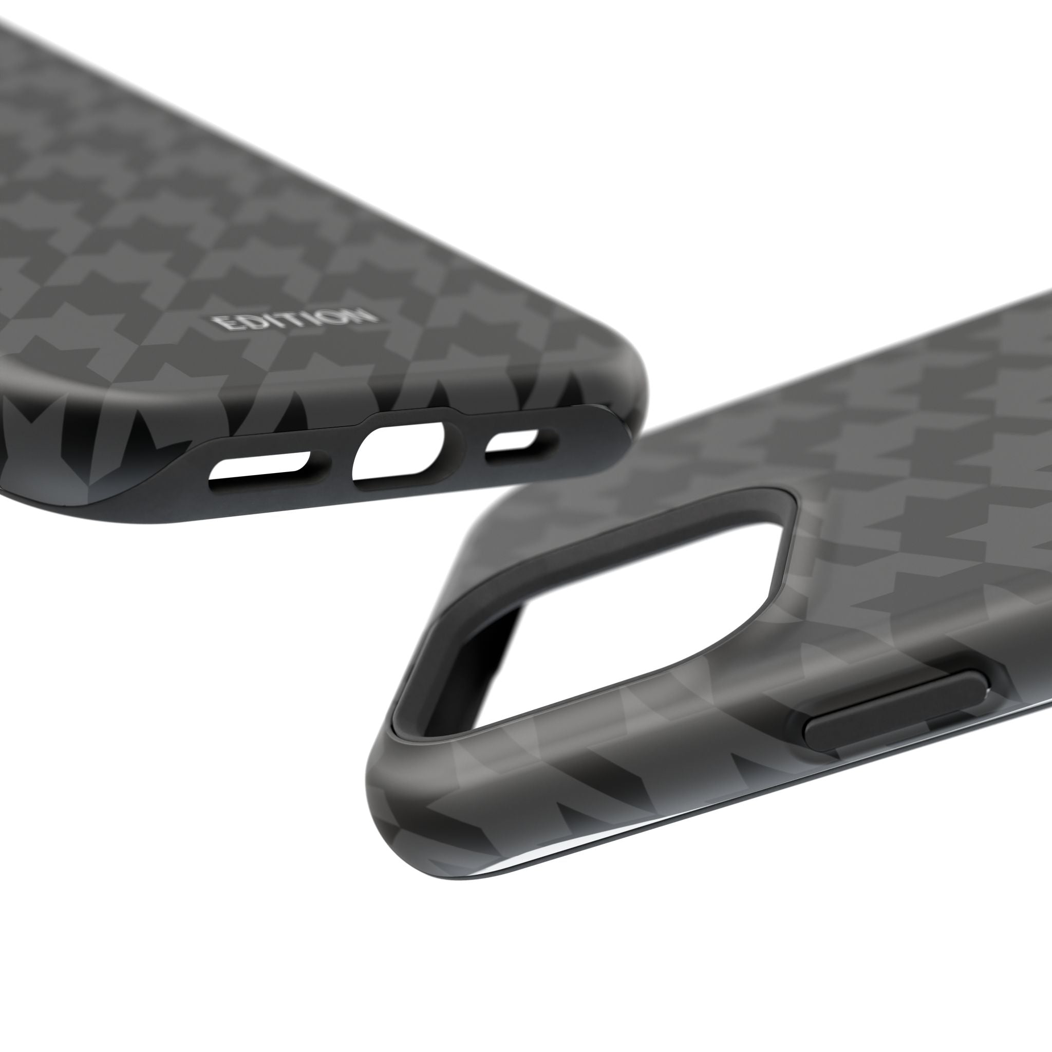 Grey Houndstooth Case