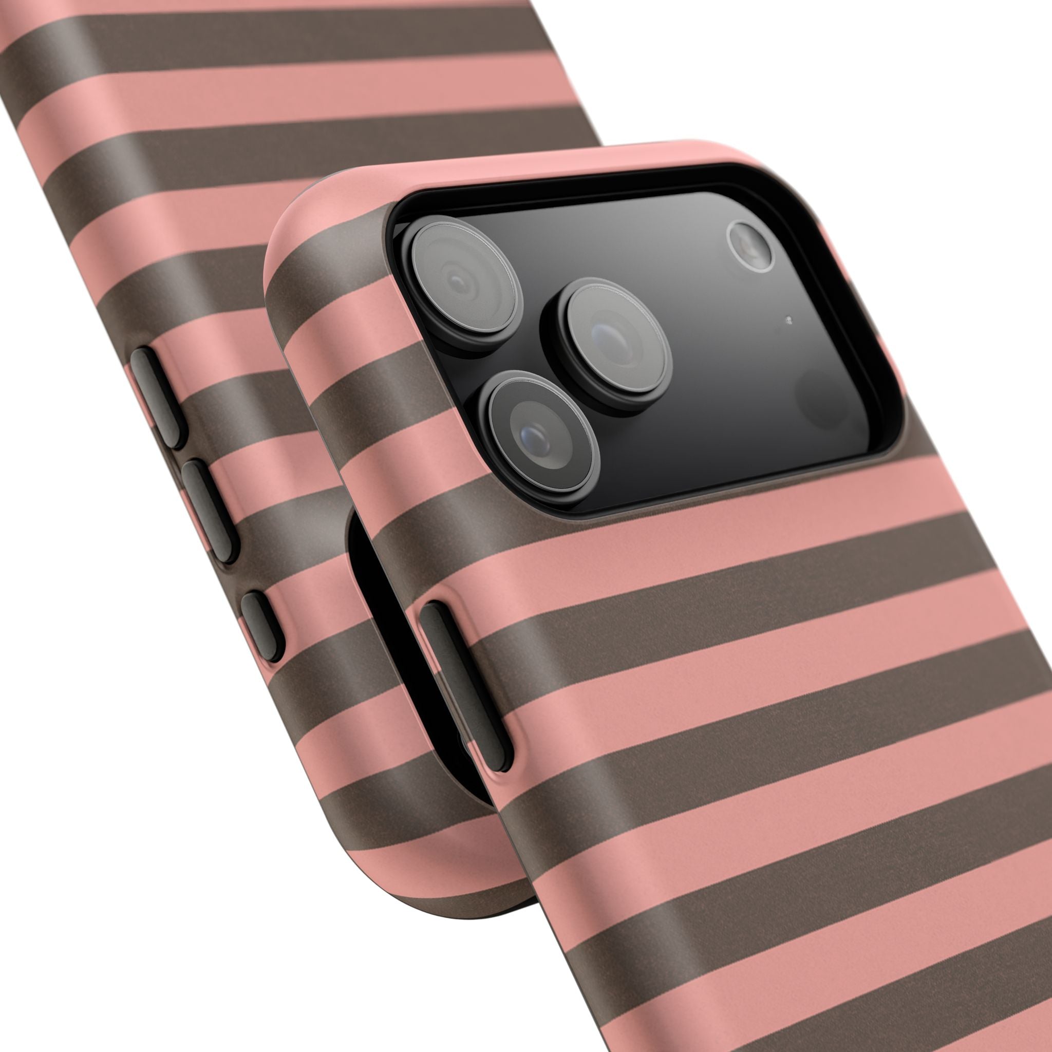 Peach Stripe Case