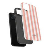 Peach Beach Stripe Case