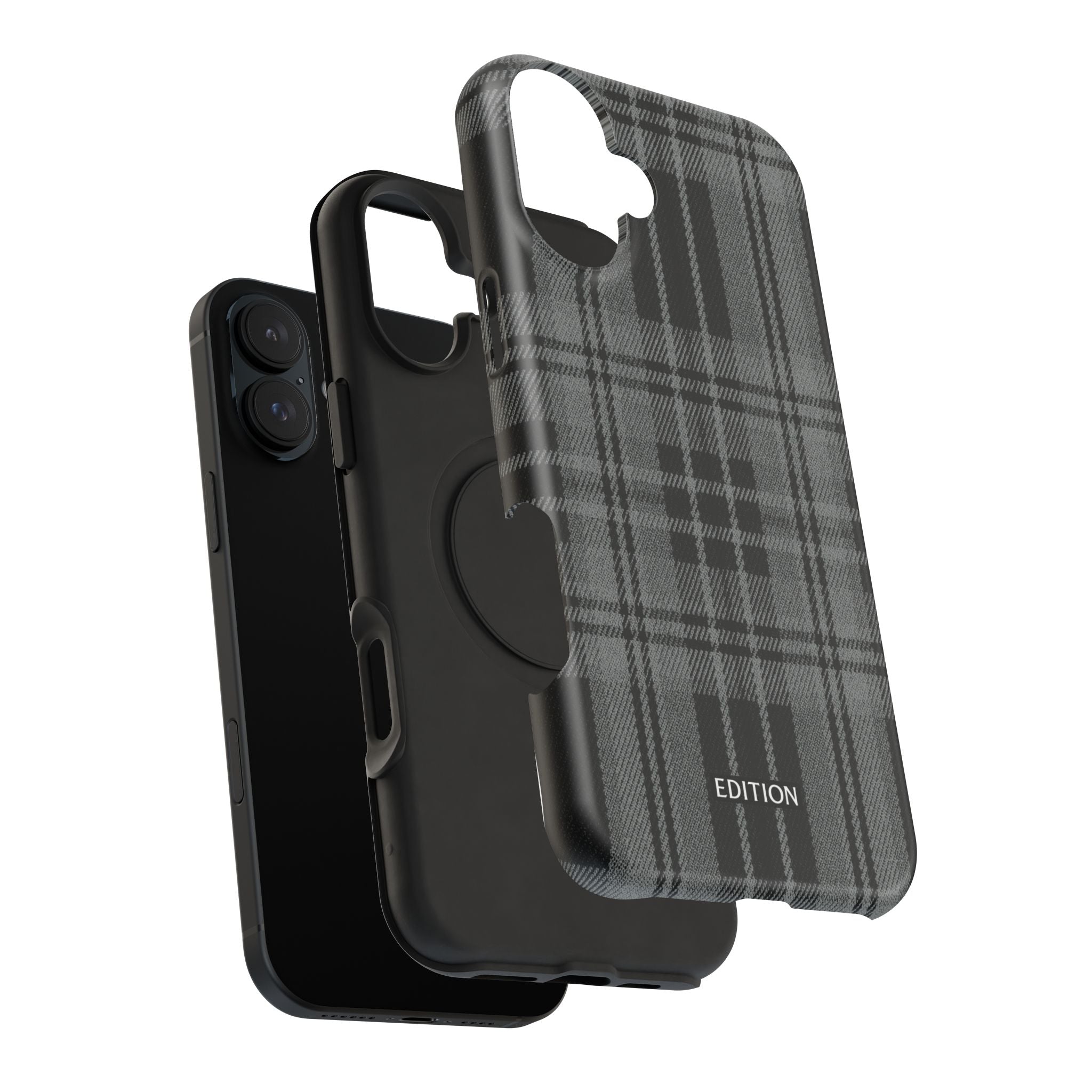 Black Plaid Case