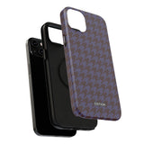 Grape Soda Houndstooth Case