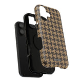 Chocolate Chip Cookie Houndstooth Case