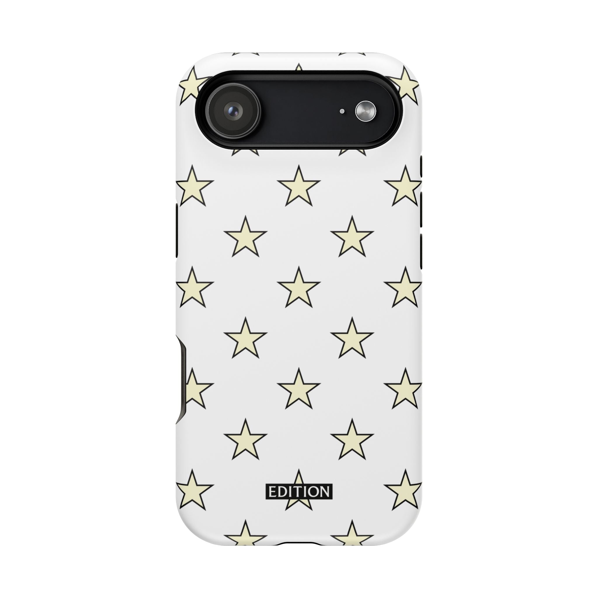 Yellow and White Star Case
