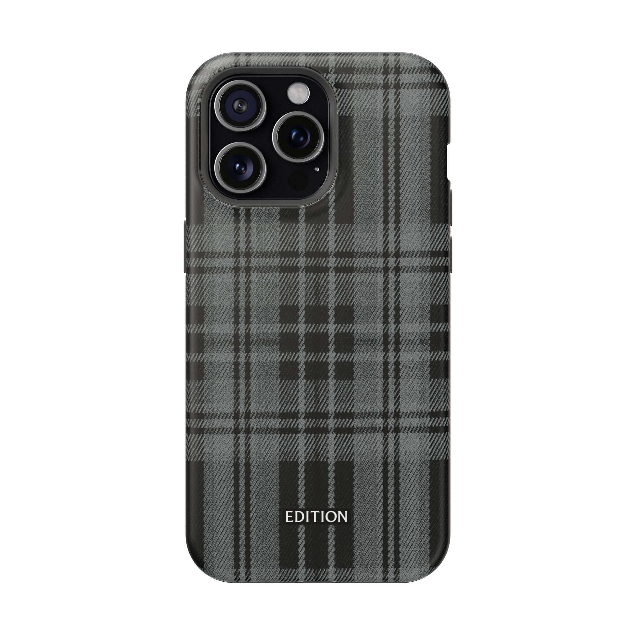Black Plaid Case