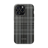 Black Plaid Case