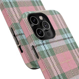 Baby Pink Plaid Case