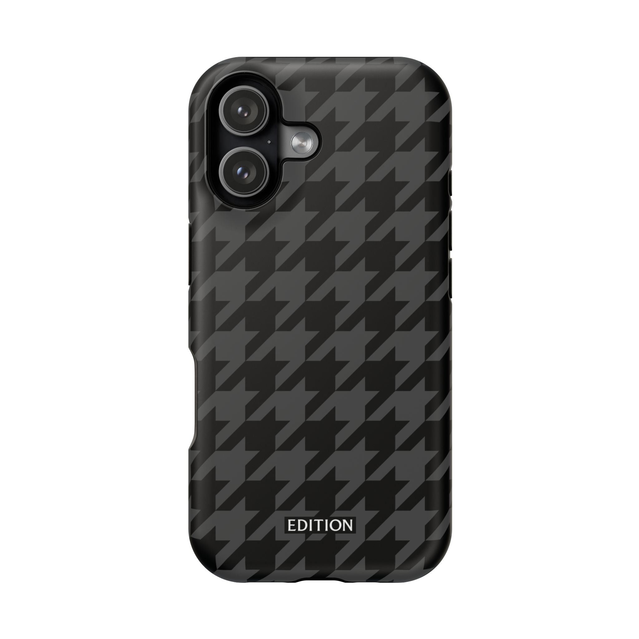 Grey Houndstooth Case