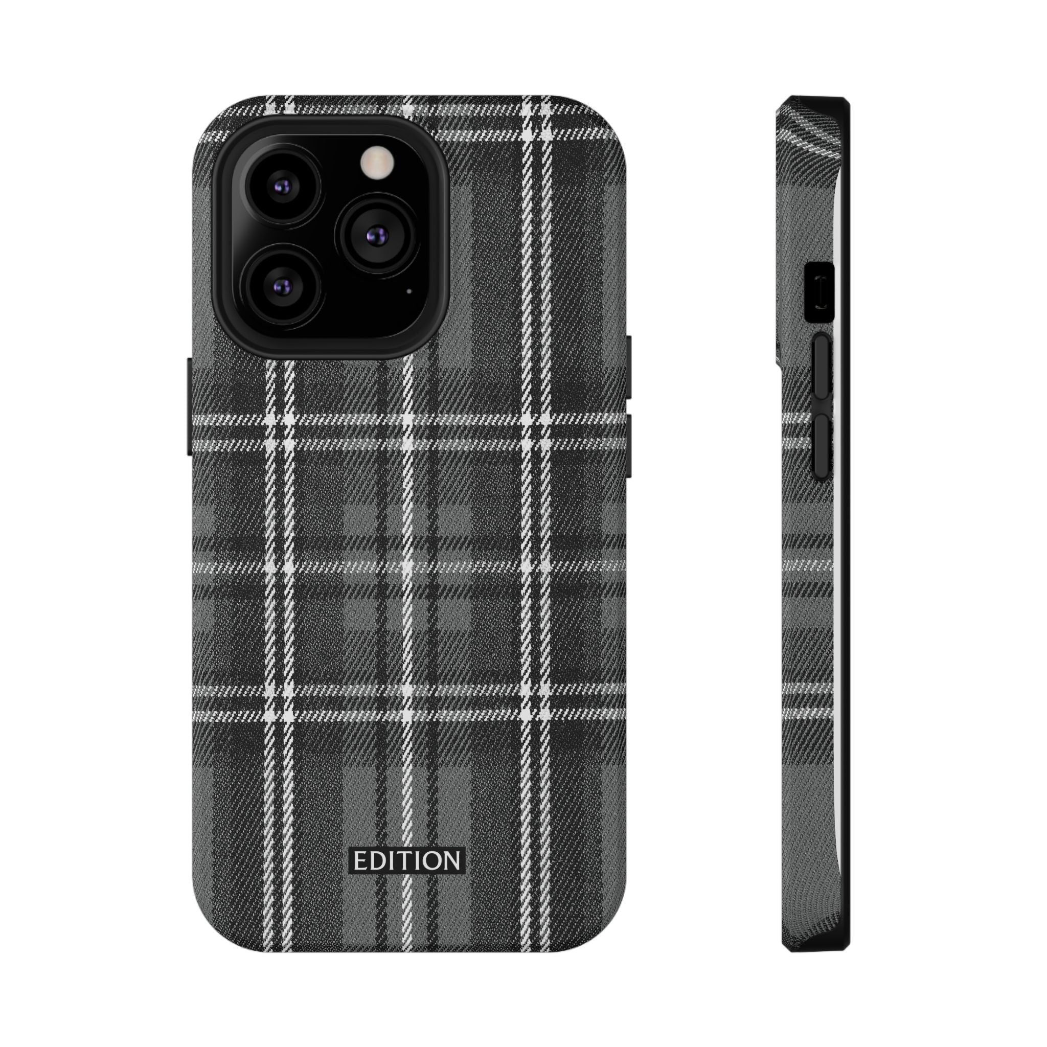 Grey Plaid Case