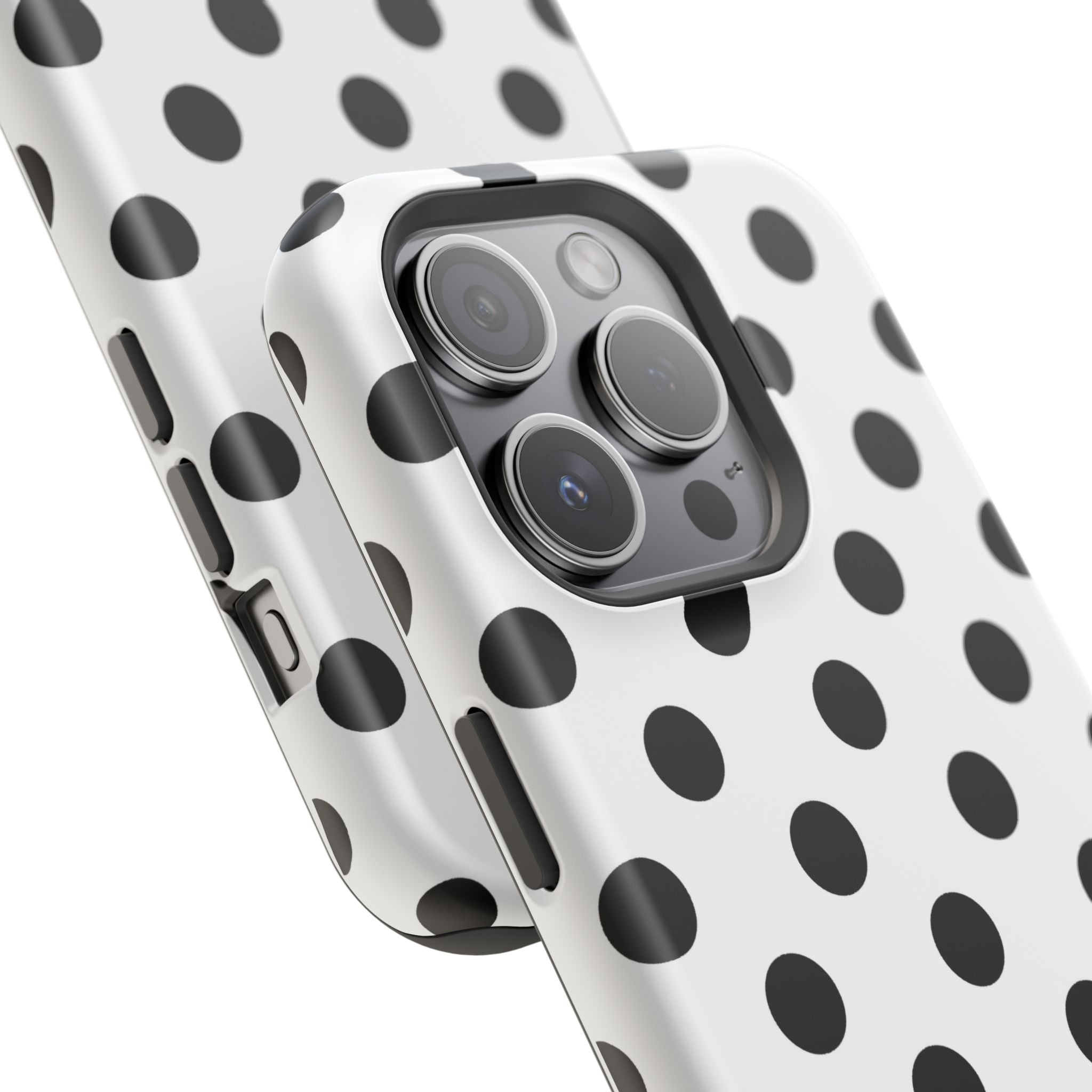 Black and White Polka Dot Case