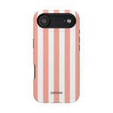 Peach Beach Stripe Case