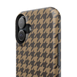 Chocolate Chip Cookie Houndstooth Case