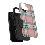Baby Pink Plaid Case