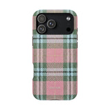 Baby Pink Plaid Case