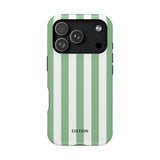 Green Beach Stripe Case