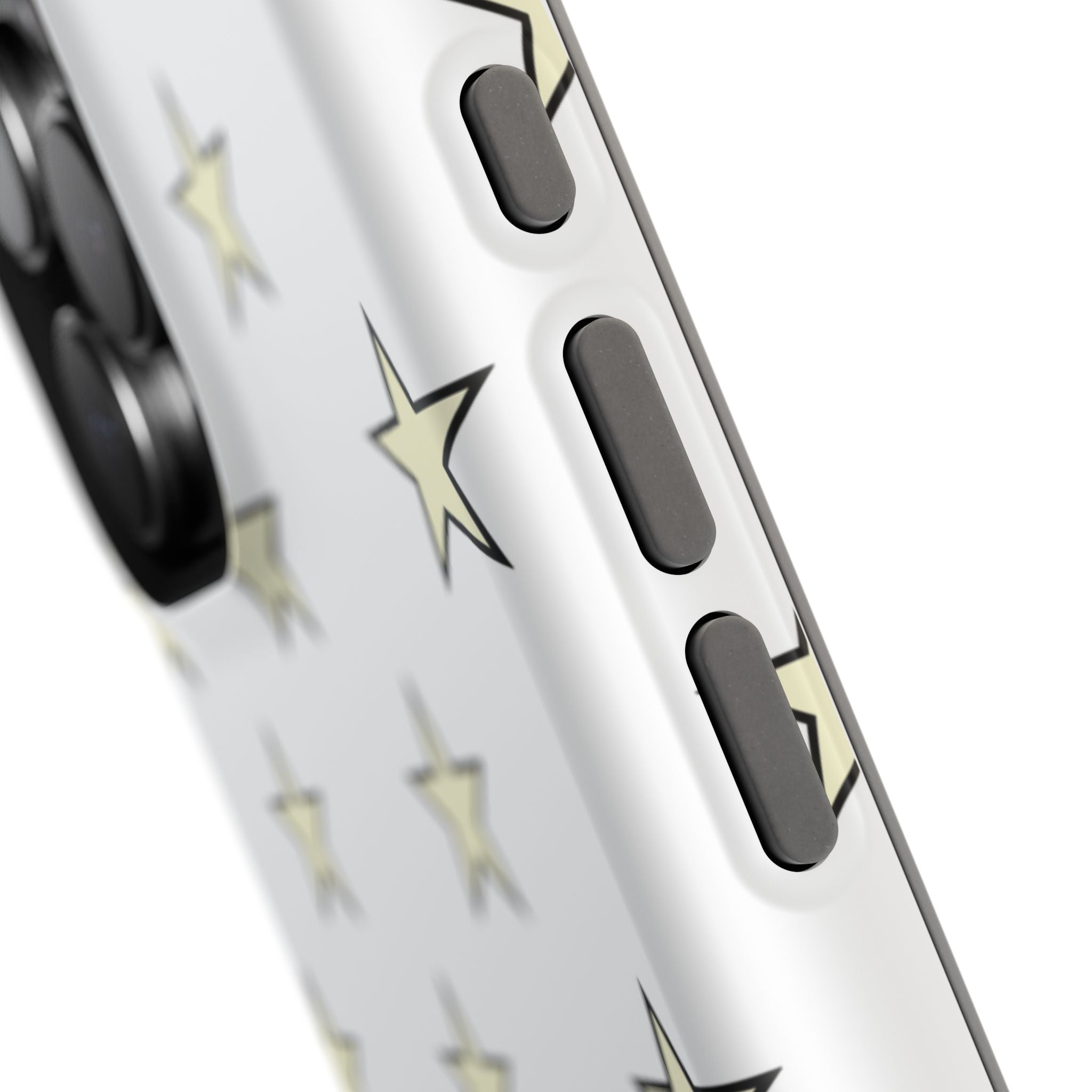 Yellow and White Star Case