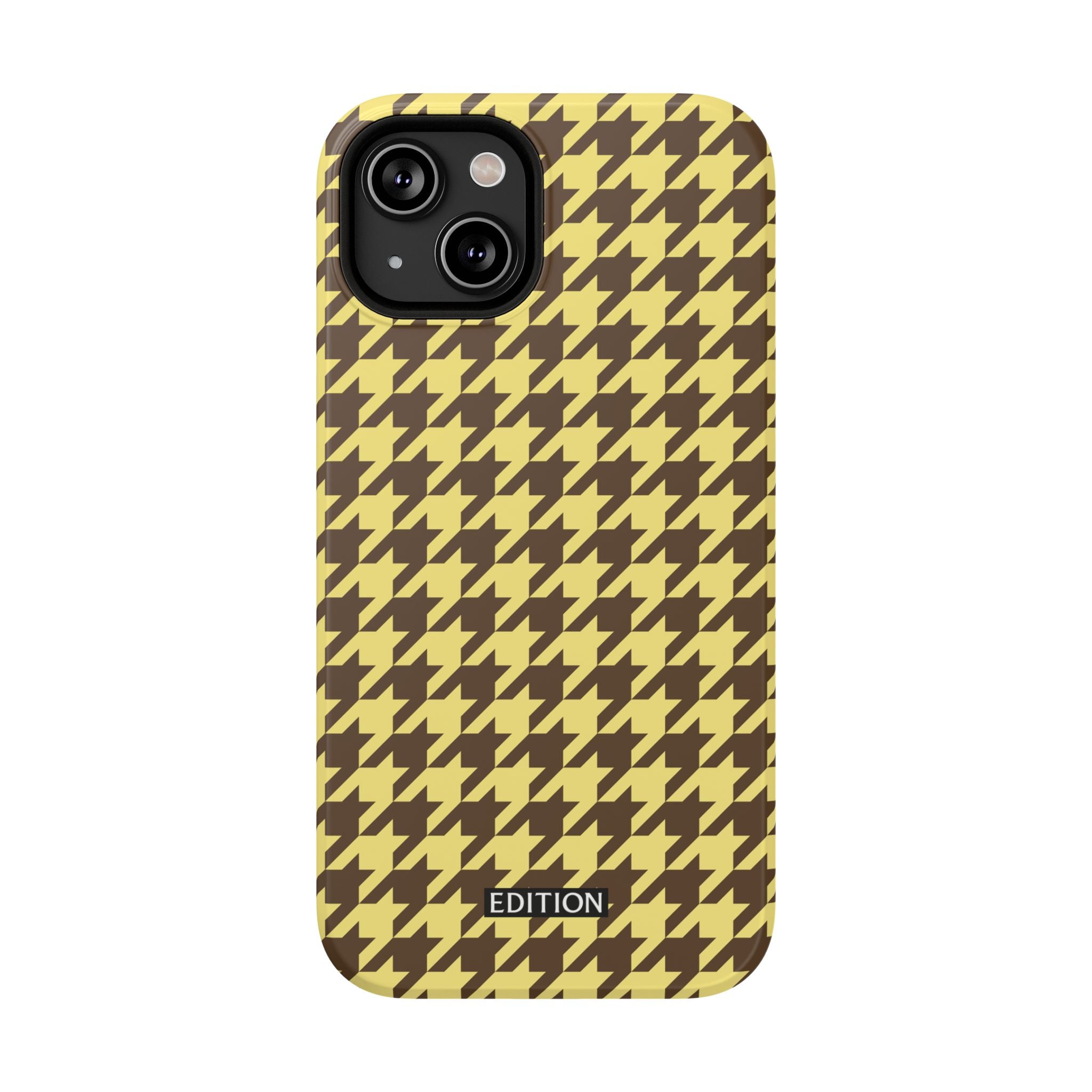 Banana Split Houndstooth Case