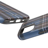 Blue and Pink Plaid Case