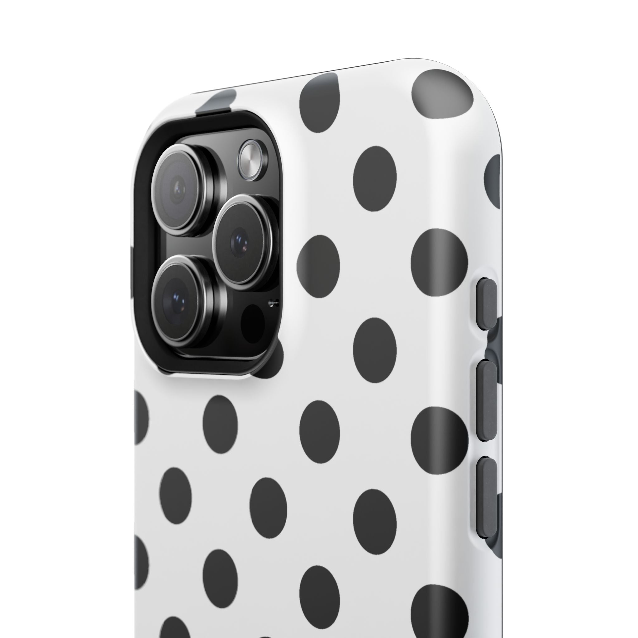 Black and White Polka Dot Case