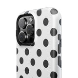 Black and White Polka Dot Case
