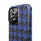 Blue Houndstooth Case
