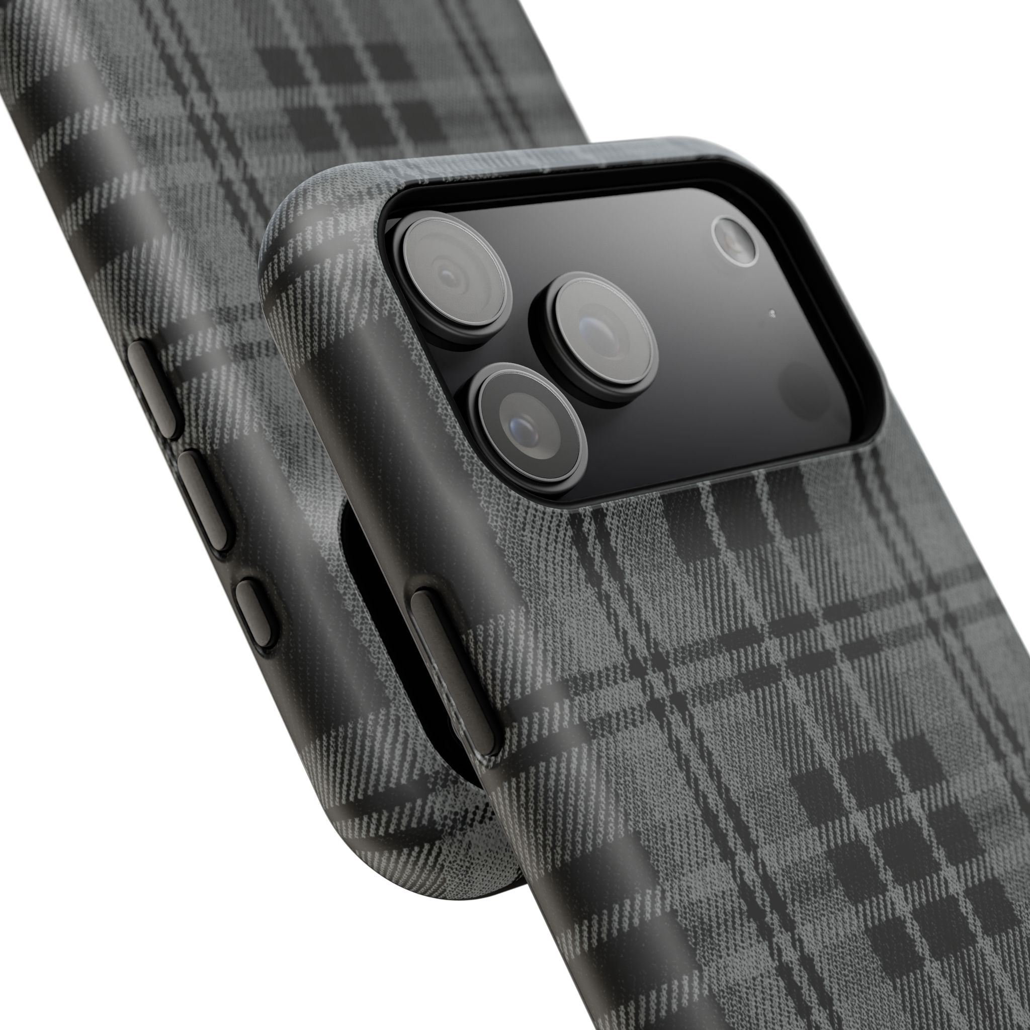 Black Plaid Case