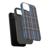 Blue and Pink Plaid Case
