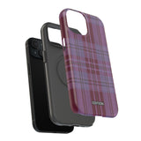 Magenta Plaid Case