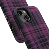 Black and Pink Plaid Case