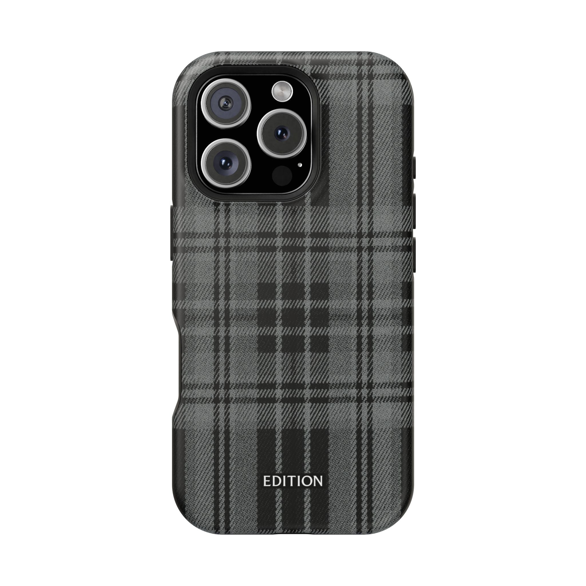 Black Plaid Case